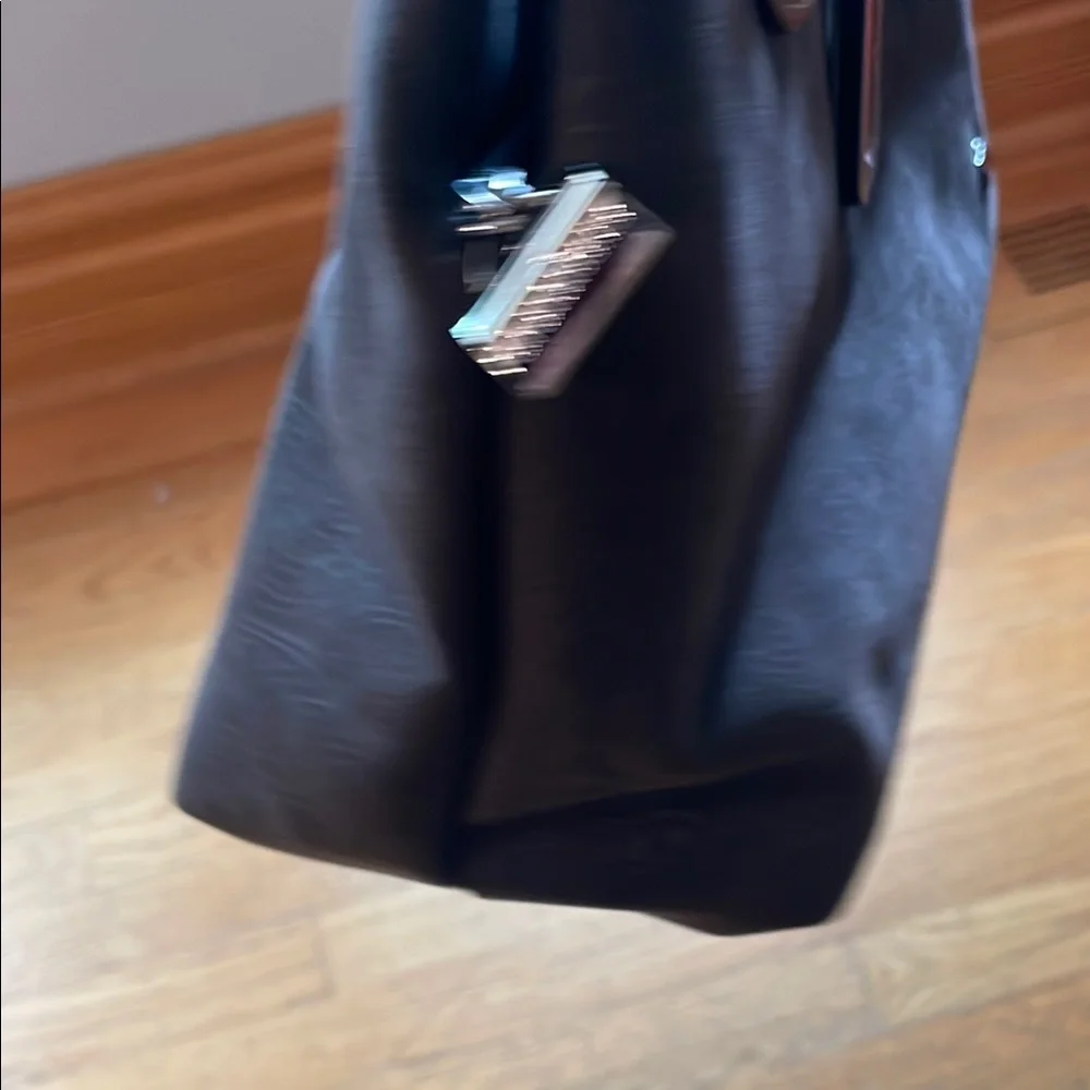 La Bagagerie Brown Paisley Design With Tan Leather Handbag - Picture 5 of 13